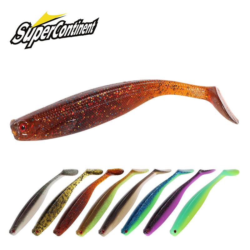 Fishing Lure Swimbait - 2022 Supercontinent ShadTeez 5cm/7cm/10cm 파이크 잣