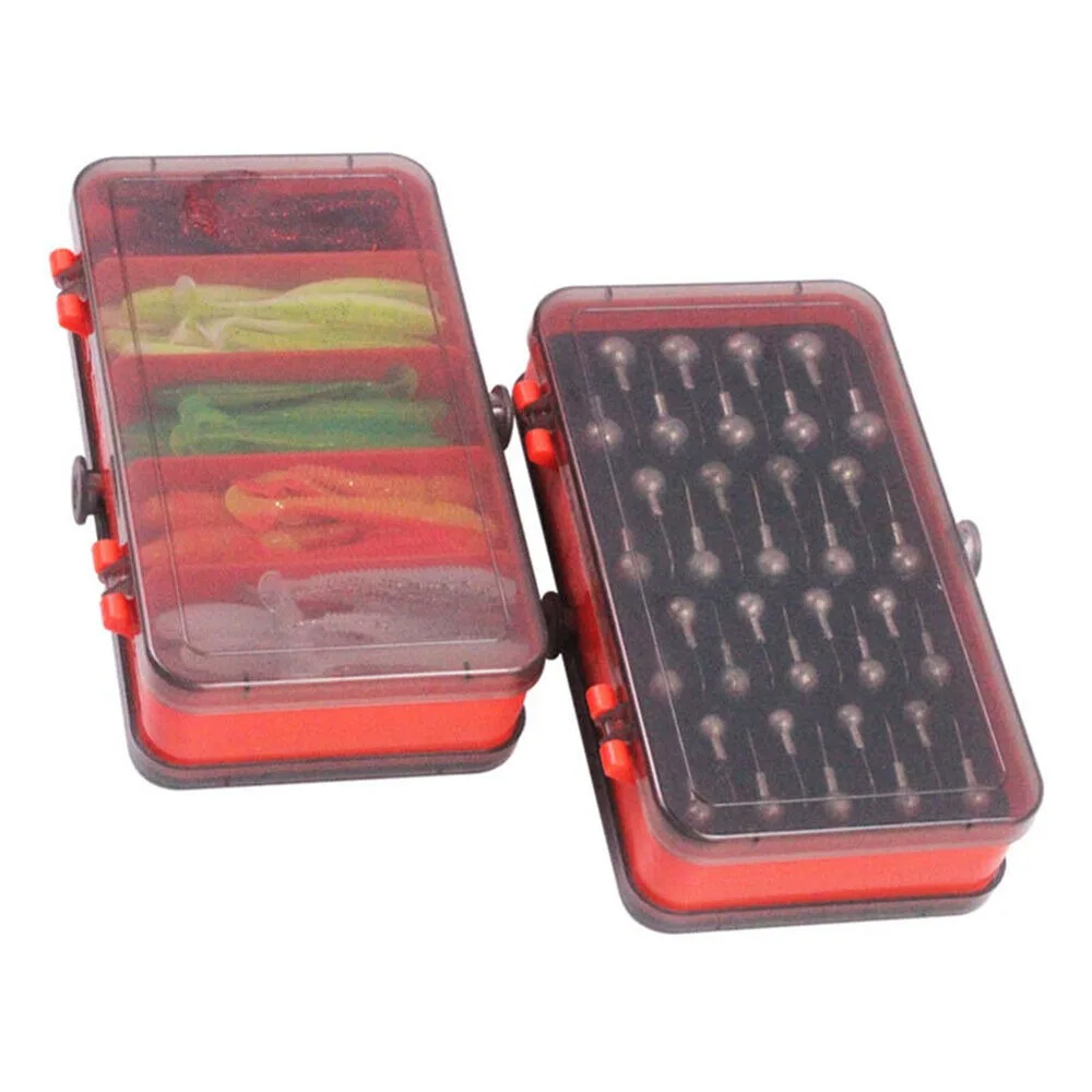 Fishing Lure Crankbait - 휴대용 양면 분할 미끼 상자 크랭크