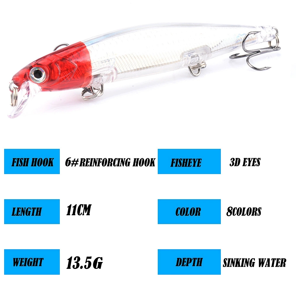 1개 레이저 싱킹 미노우 낚시 루어 11cm/13.5g - Fishing Lure Swimbait 리뷰 및 가격